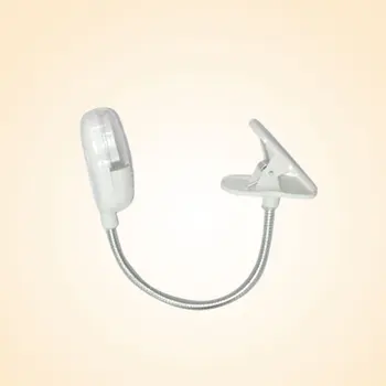 

LED With Clip Lamp Holder Table Desk Book Light Room Study Night Light