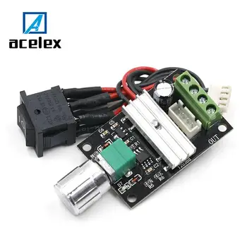 

DC 6 to 12 V 24 V 28VDC 3A 80 W PWM motor speed control Lehr regulator Adjustable Variable speed control potentiometer ON / OFF