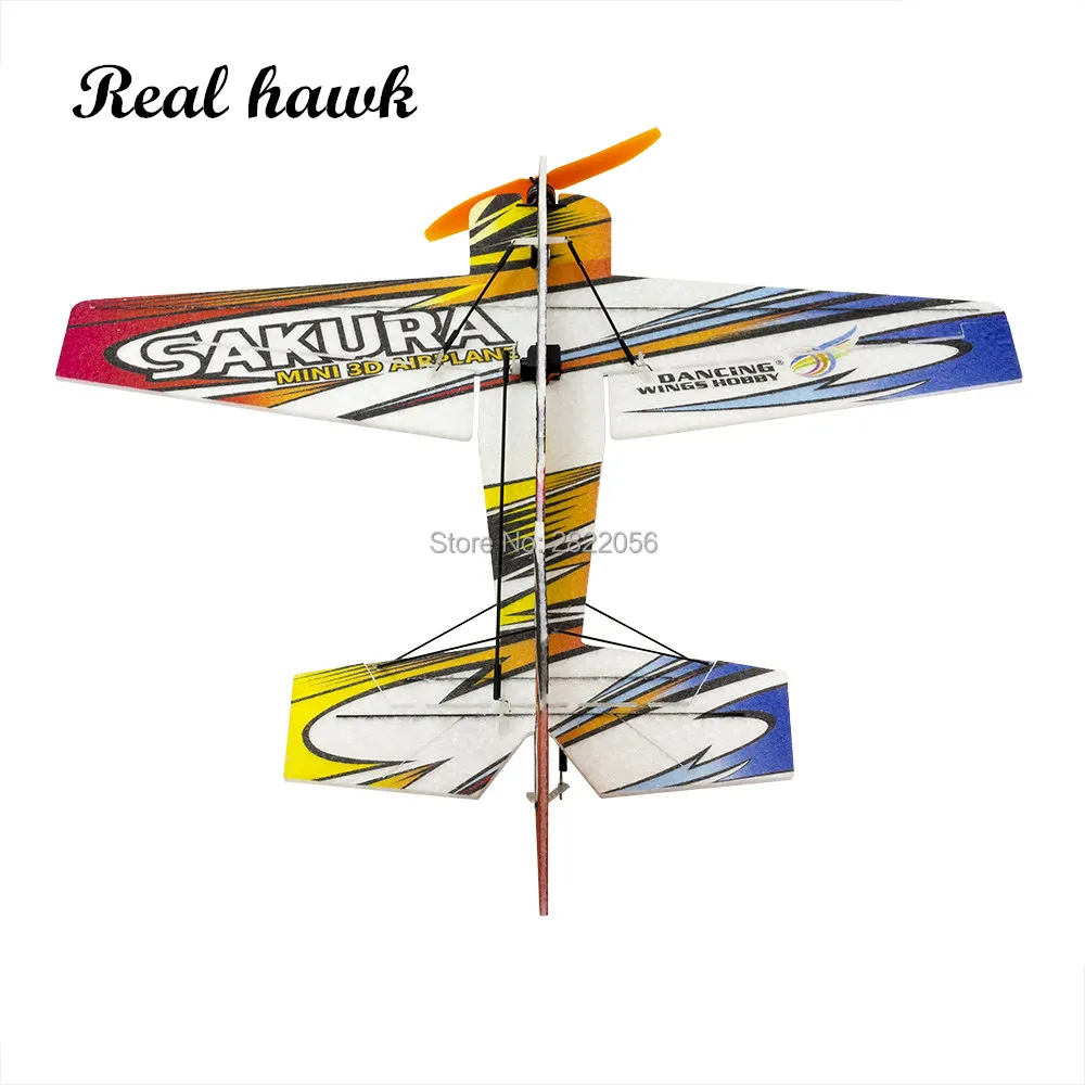 2019 New EPP Micro 3D Indoor Airplane SAKURA Lightest plane KIT (UNASSEMBLED )RC airplane RC MODEL HOBBY TOY HOT SELL RC PLANE
