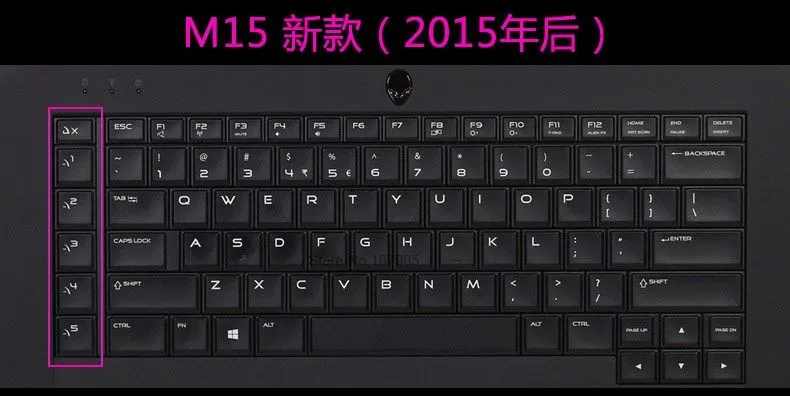 Клавиатура для ноутбука, защитная пленка для Dell Alienware 15 M15x ALW15ED-1718 ALW15ER 1728 1828T 2718S 3718, новинка 15E 15,6"