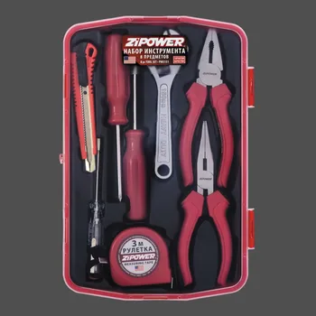 

Набор инструмента бытовой, 8 предметов, Cr-V сталь