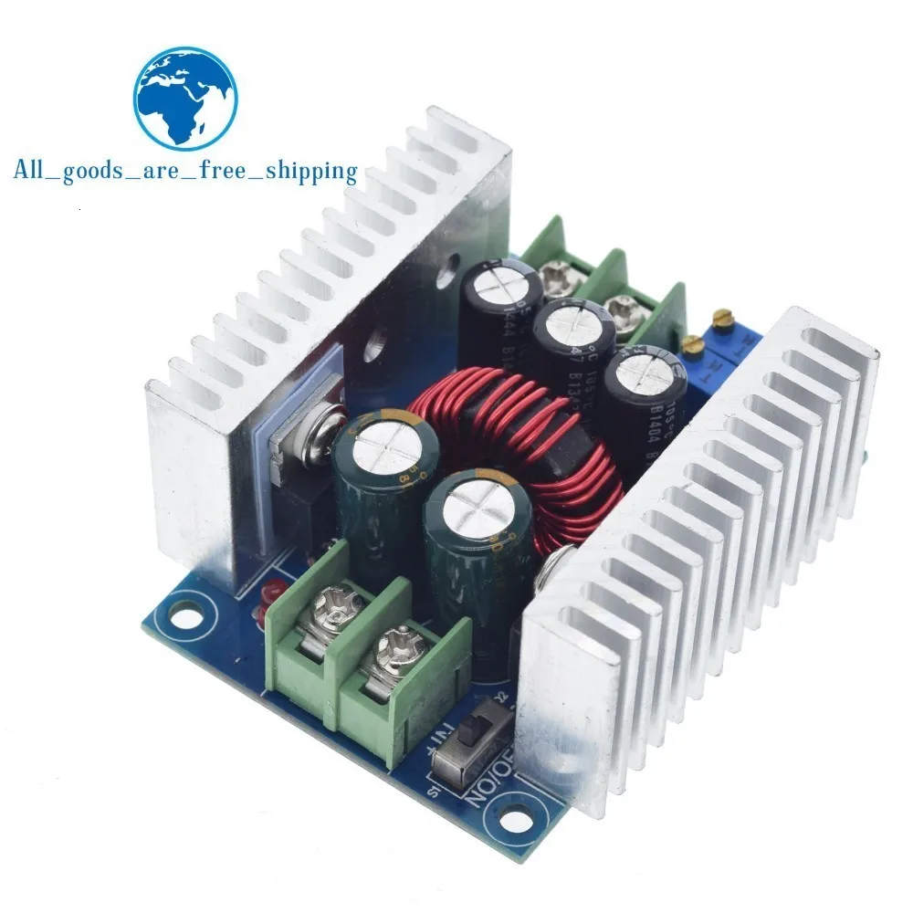 300W 20A DC-DC Buck Converter Step Down Module Constant Current LED Driver Power Step Down Voltage Module Electrolytic Capacitor