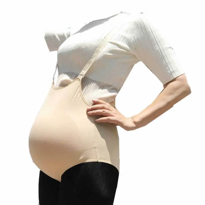 Faux ventre de femme enceinte, pantalon à bretelles, transgenre, travesti, faux  ventre artificiel, nouvelle collection