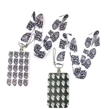 

Heart Key lanyard Car KeyChain ID Card Pass Gym Mobile Phone Badge Kids Key Ring Holder Jewelry Decorations