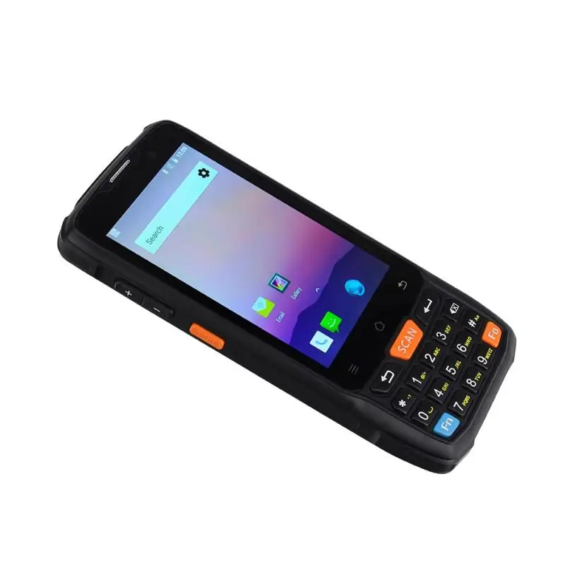 Barcode Scanner CARIBE NEW PL-40L 4 Inch Rfid NFC Reader Automotivo Android Handheld 1D 2D Barcode Scanner PDA
