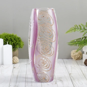 

Vase "Silver rings"