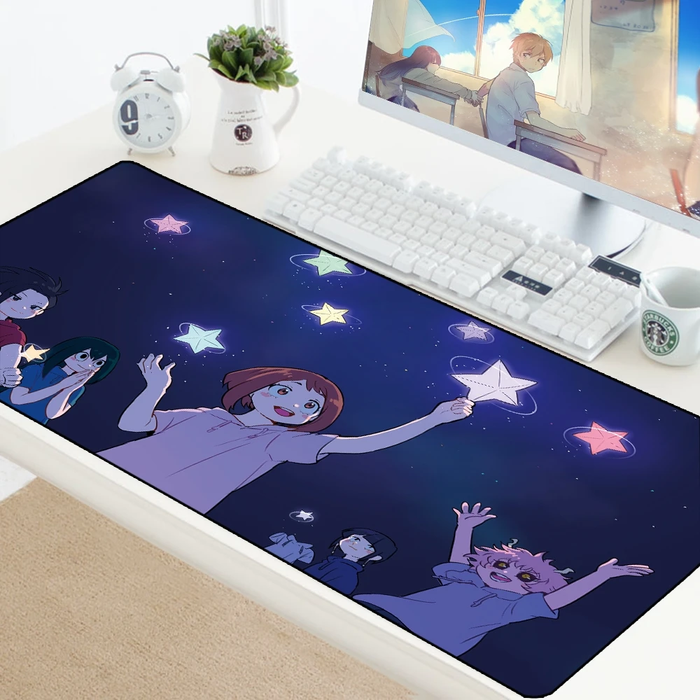 My Hero Academia Large XL Mousepad Anime Gamer Gaming Mouse Pad Computer Accessories Big Keyboard Laptop Padmouse Speed Desk Mat