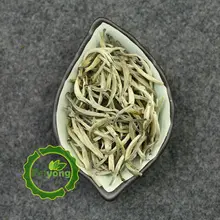 250 г Китайский чай с высоким содержанием мутайн BaiHao YinZhen, белый чай с серебряной иглами, китайский натуральный зеленый органический белый чай BaiHaoYinZhen