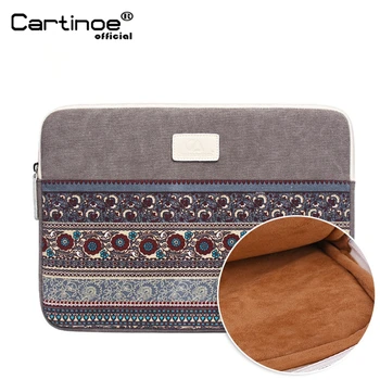 

Vintage 13.3,14 Inch Laptop Bag for Macbook Pro 15 Case Canvas Laptop Sleeve 15.4 Inch Women Laptop Bag for Macbook Air 13 Case