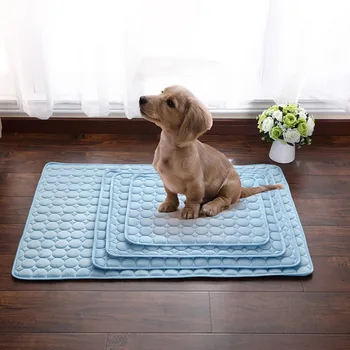 

Summer Dog Mat Cooling Mat Dog Cushion Cat Sleeping Blanket Sofa Breathable Comfy Calming Pet Bed For Small Medium Large Dogs