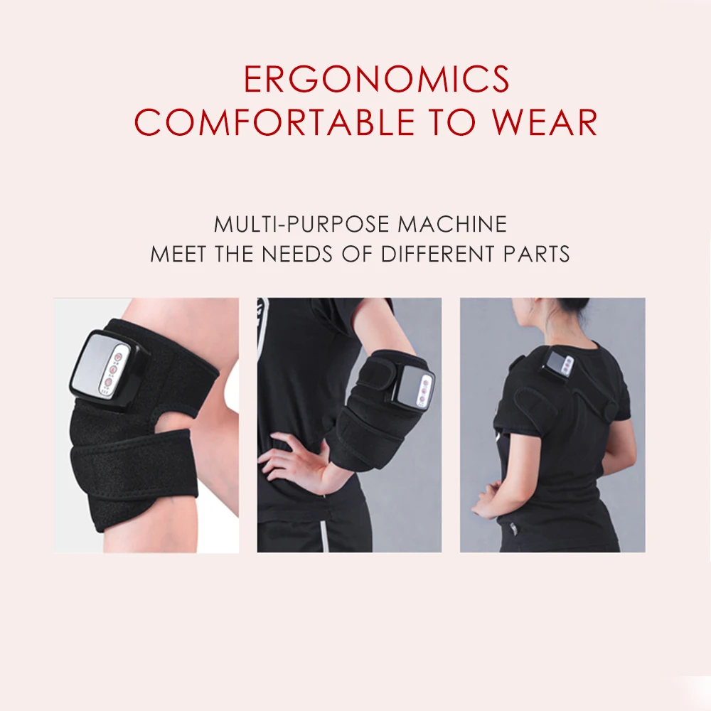 Far Infrared Joint Hot Massage Apparatus Heating Therapy Vibration Brace Wrap Physiotherapy instrument for Knee Shoulder Elbow