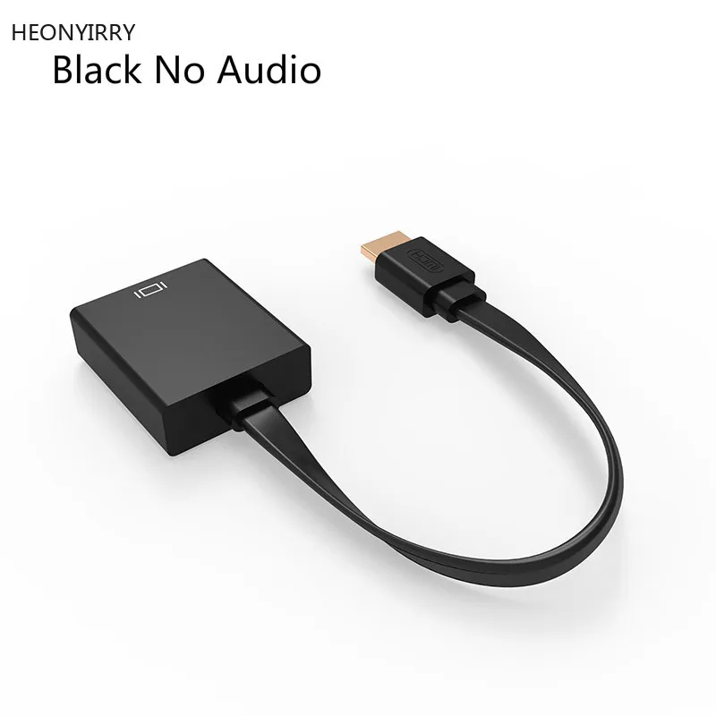 HDMI в VGA адаптер цифро-аналоговый видео аудио конвертер кабель 1080p для Xbox 360 для PS3 PS4 ПК ноутбук ТВ коробка проектор