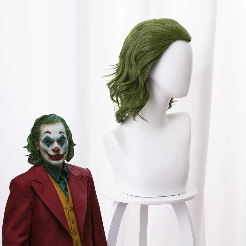 (В наличии) джокер фильм Pennywise Хоакин Феникс Артура Флек клоун Бэтмен Джокер парик