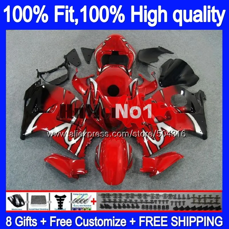 Инъекции для SUZUKI Hayabusa GSXR 1300 2008 2009 10 11 12 черный, красный 29MC. 251 GSXR-1300 GSXR1300 08 09 2010 2011 2012 обтекатель