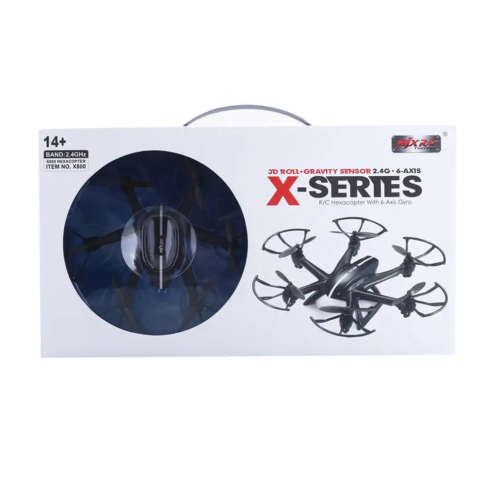 Черный MJX X800 Дрон Квадрокоптер FPV C4005 вертолет инновации гик игрушки и хобби подарок 3D ролл синхронизация изображения радиоуправляемые игрушки