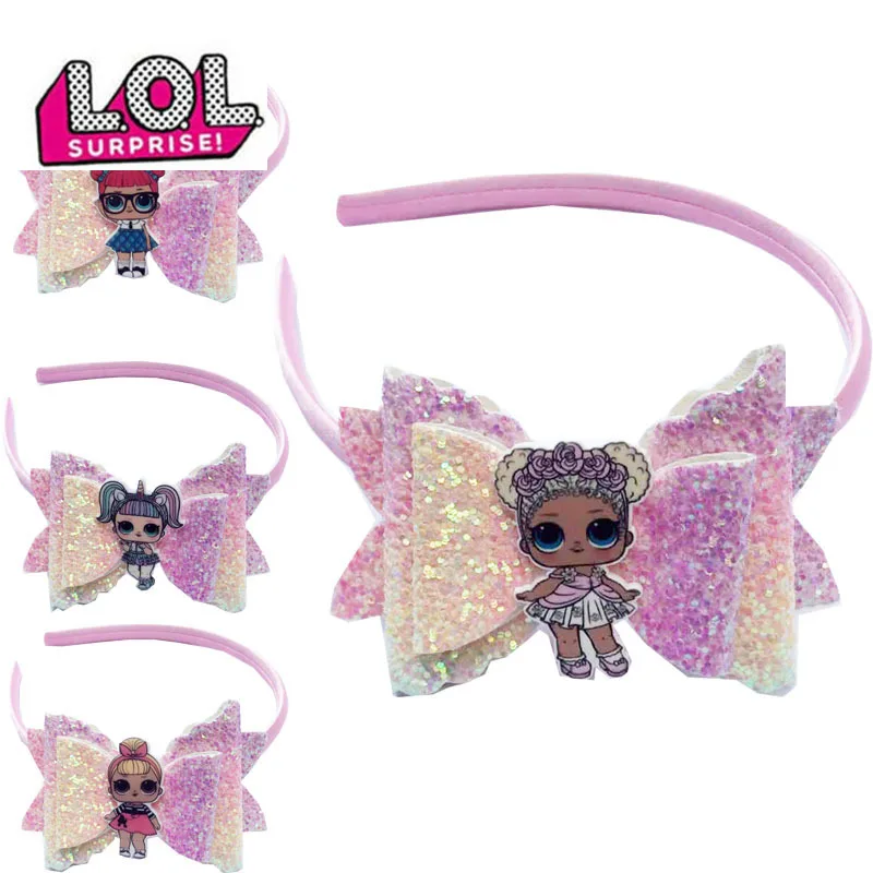 Hairhand LOL Surprise Hair Bows Cute Girl l.o.l Cartoon Hair ...