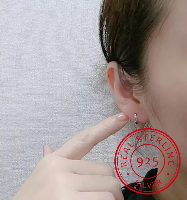 Женские и мужские серьги кольца из серебра 925 пробы|Серьги-кольца| |