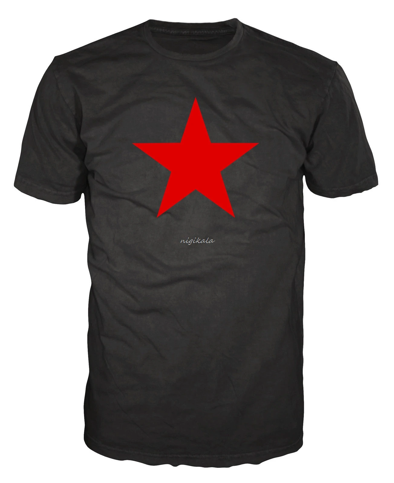 

Red Star Communist Nostalgia Soviet Russia Moscow USSR Military T-shirt