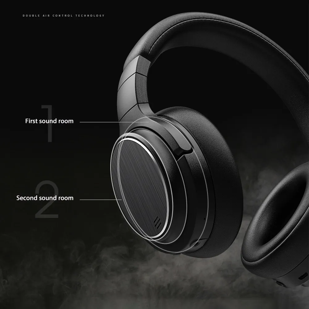 M1 активные наушники с шумоподавлением Bluetooth 4,2 Беспроводные наушники с apt-X Низкая задержка Складная ANC гарнитура для ПК ТВ