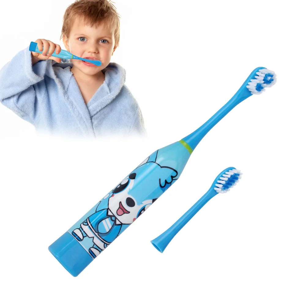 AZDENT Children Electric Toothbrush Cartoon 4 Color Double-side Tooth Brush Heads Kids Electric Teeth Cleaner Brush Oral Hygiene AZDENT Children Electric Toothbrush Cartoon 4 Color Double-side Tooth Brush Heads Kids Electric Teeth Cleaner Brush Oral Hygiene