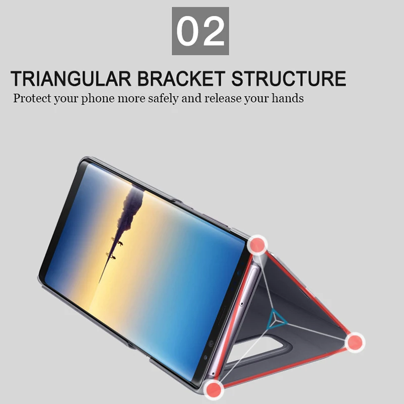 BoeYink Smart Chip Mirror Case For Samsung Galaxy Note 9 8 5 Flip Leather Case Cover for Samsung S8 S9 Plus S7 S6 Edge Plus BoeYink Smart Chip Mirror Case For Samsung Galaxy Note 9 8 5 Flip Leather Case Cover for Samsung S8 S9 Plus S7 S6 Edge Plus