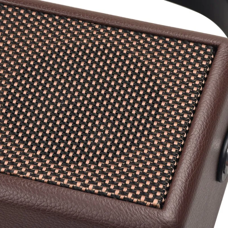 D30 Ретро деревянный двойной динамик Bluetooth динамик домашний компьютер мобильный телефон открытый портативный кожаный аудио