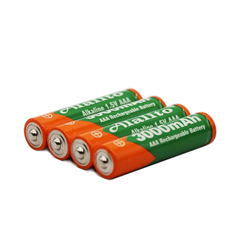 Новый бренд 3000mah 1 5 V AAA щелочная батарея аккумуляторная для дистанционного