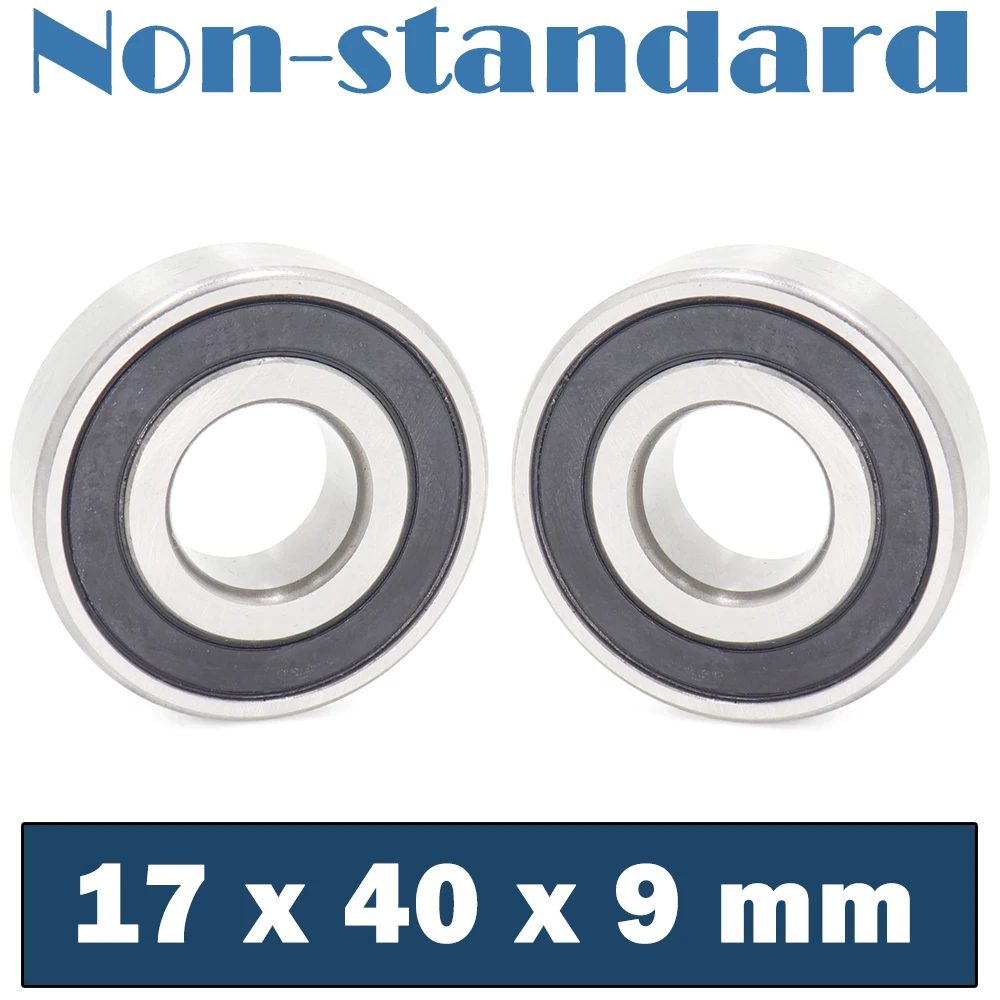

17409 Non-standard Ball Bearings ( 2 PCS ) Inner Diameter 17 mm Non Standard Bearing 17*40*9 mm