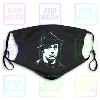 

Rocky Balboa Rocky Movie Film Boxer Boxing Gloves Birthday Present Washable Reusable Mask with 2Pcs PM2.5 Filters 5 Layers