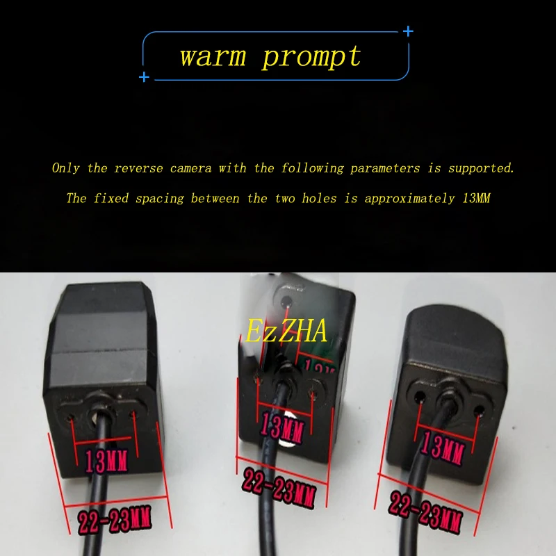 EzZHA 자동차 후면보기 카메라 브래킷 번호판 볼보 C30 C70 XC60 XC70 XC90 S40 S60 S80 V40 V50 V60 V70 S80L S60L