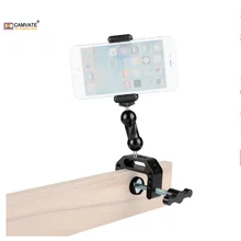 CAMVATE 360 ° вращающийся c-зажим кронштейн для камеры с шариковой