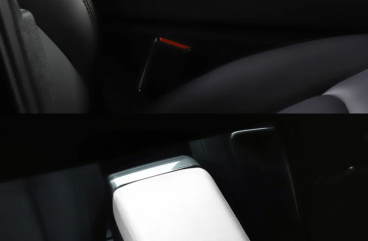 LUCKEASY автомобильный подлокотник коробка защитный чехол для Tesla модель 3- центральный контроль подлокотник Крышка