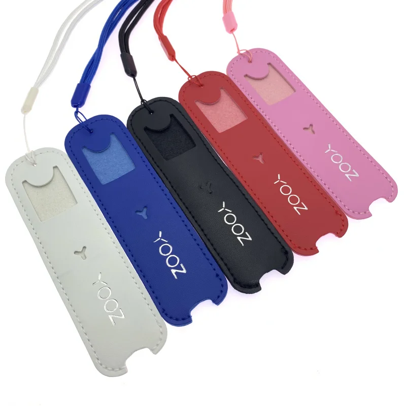 

50pcs Vape Lanyard Leather Pouch Case Skin Sleeves For YOOZ Vape Pod Kit E-Cigarette Protection Carrying Pouch