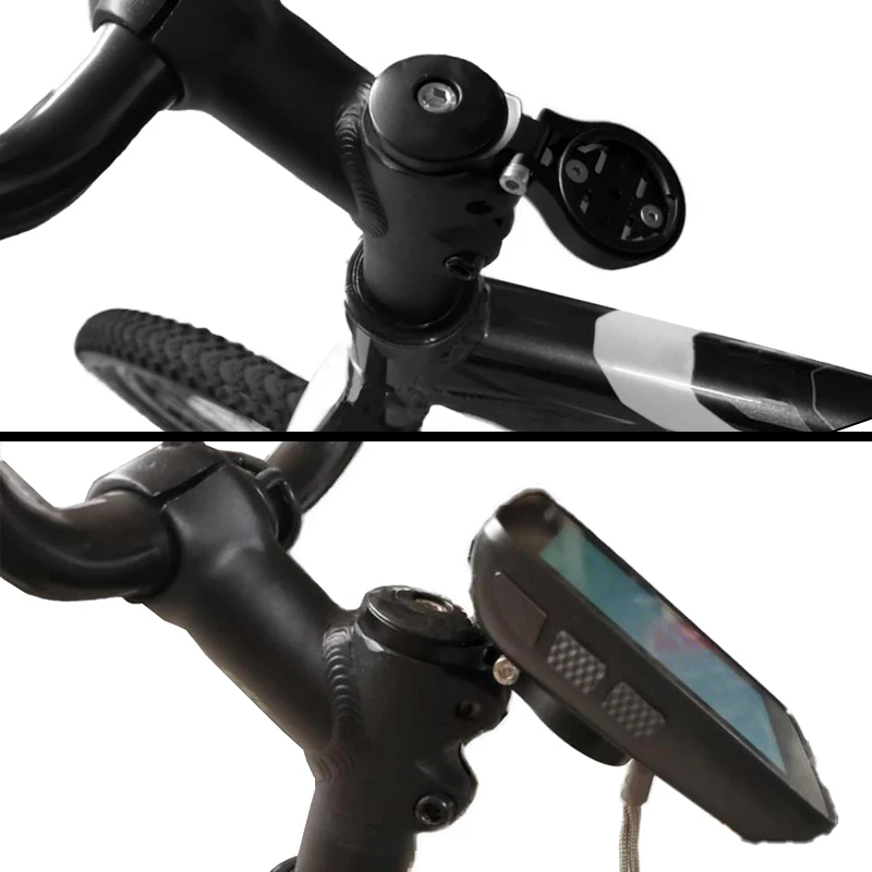 Teyssor Adjustable Bicycle Stem Computer Mount for Garmin Edge 25 130 200 500 510 520 800 810 820 1000 1030