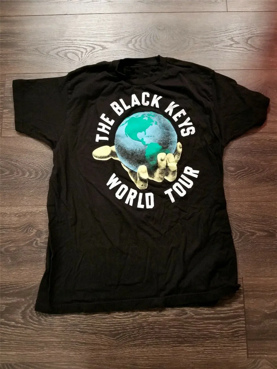 Футболка The Black Keys 2019 World Tour одежда в стиле рок-тур Большая рубашка новая брендовая