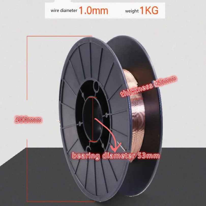 1 кг электродная проволока CO₂ паяльная проволока для сварки углекислого газа пайки рулон проволоки с проводом Подачи ролика 0,8 мм 1 мм