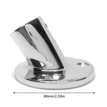 Судовое оборудование, аксессуары для яхты, нержавеющая сталь, трубка, сиденье 60 градусов, 22 мм, морские аксессуары, судовое оборудование