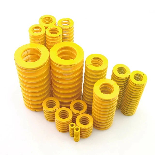 Resortes De Molde De Carga Pequeña, Muelle De Compresión Diámetro Exterior  8 10 12 14 16 18 20 22 25 27mm Longitud 20 25 30 35 40 45-200mm, Amarillo -  Muelles - AliExpress