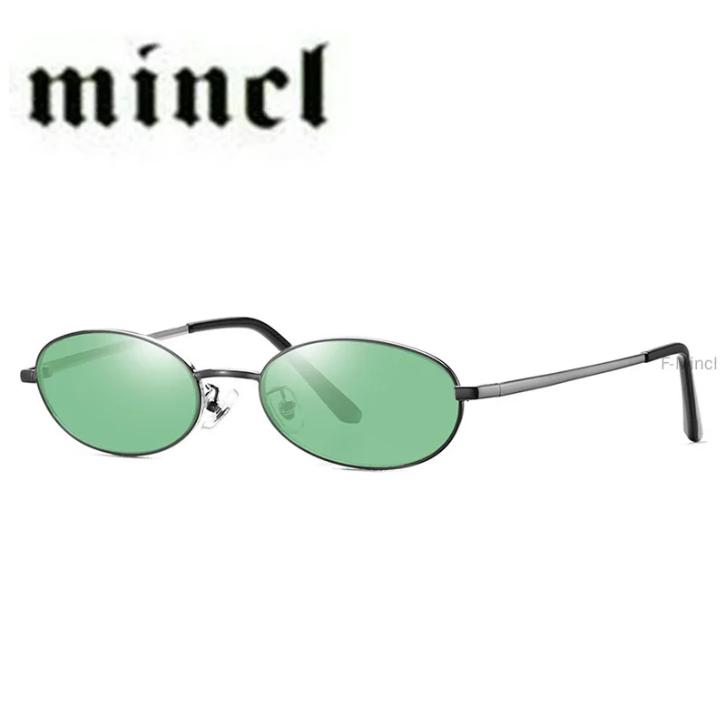 Fashion Polarized punk Round Metal Sunglasses for Men Women Oval Candy colors Eyewear Retro Sun Glasses UV400 with box FML