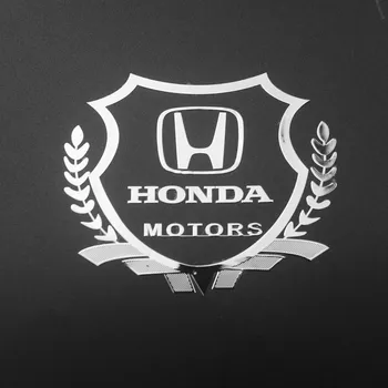 

2Pcs Excellent 3D metal car sticker Emblem Badge case For Honda Mugen Power Accord CRV Hrv Jazz Car Styling