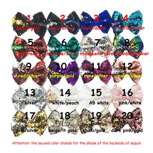 Горячая Распродажа-переворачивающаяся Заколка-бабочка для девочек заколка для волос для малышей меняющая цвет повязка на голову 22 цвета