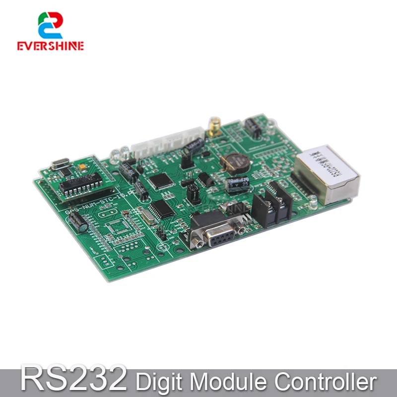 RS232 RF Serial Port Control Card For 7 Segment Digital Number Module ...