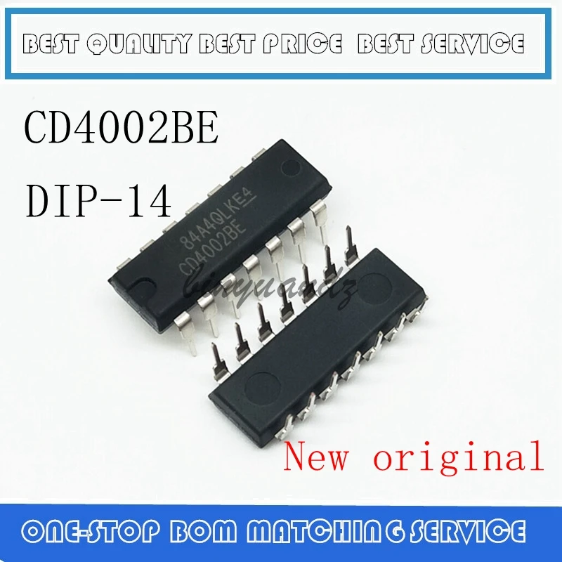 5 шт. 10 шт. CD4002BE CD4002B CD4002 DIP-14 лет, новый оригинальный