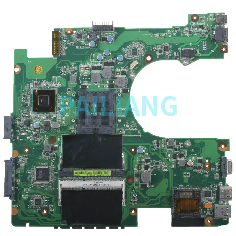 Parpailiang-placa-mãe para laptop asus u56e, placa principal interna hm65 ddr3, teste hm