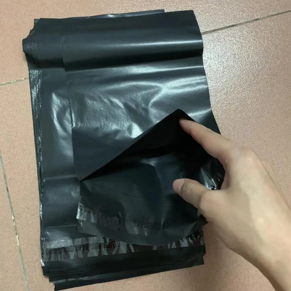 10pcs Black Self-seal Adhesive Courier Bags Plastic Poly Mailer Envelope Postal Mailing logistics Bag 3