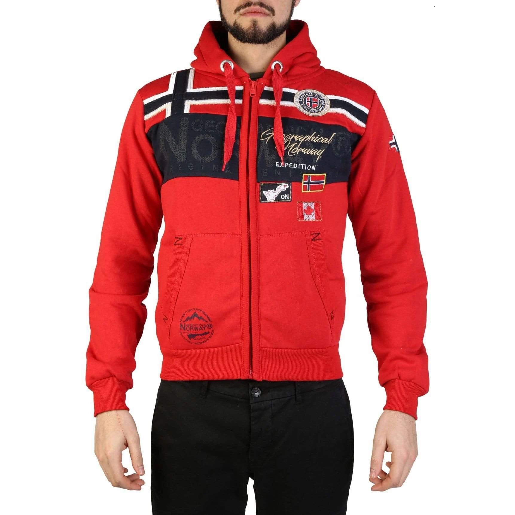 Красный Geographical Norway-Garadock_man - Цвет: Красный