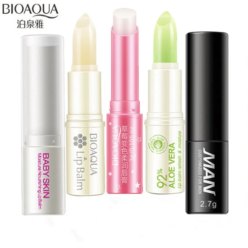 

Boquanya Natural Plant Lip Balm Moisturizing Water Moisturizing Lipstick Colorless Desalination Lip Wrinkles Makeup