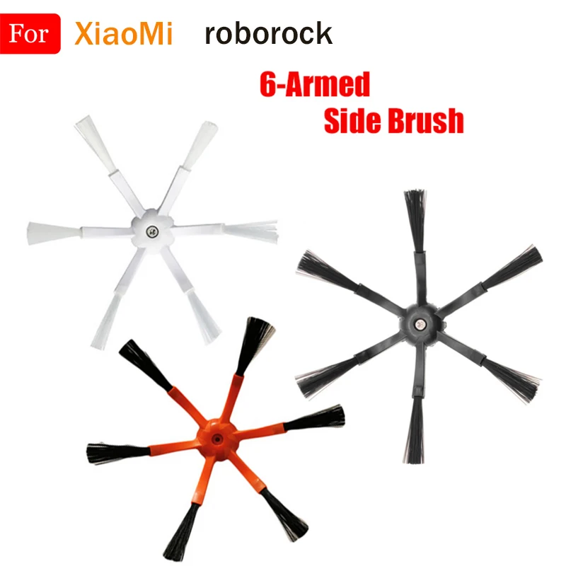 Щетки для робота пылесоса Xiaomi Roborock S5 S50 S51 S55 S6 MI 2 шт.|Запчасти пылесоса| |