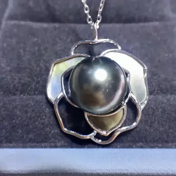 

Flower Style 925 Sterling Silver Necklace Base Mounts Findings Jewelry Settings Mountings Parts for Akoya Edison Pearls