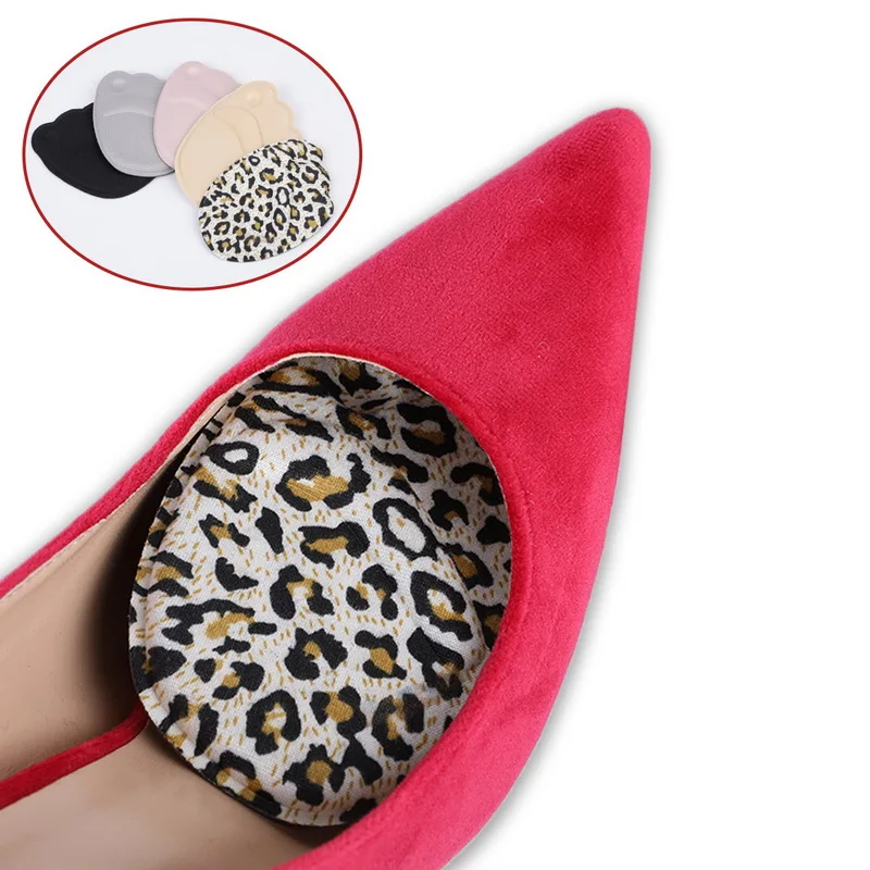 SHUJIN 3 Pairs Useful Sole Heel Foot Cushions Forefoot-Slip Insole Breathable Shoes Women Protection Foot Pad Soft Pump Insert